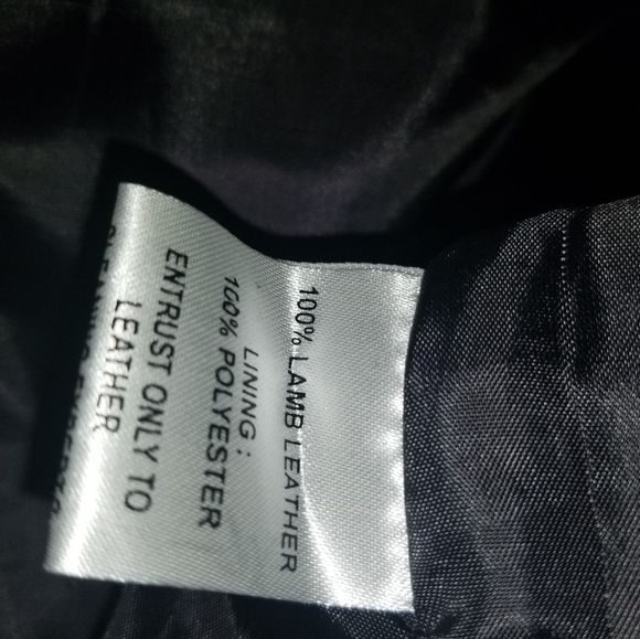 Iris & Ink Leather Skirt - Picture 5 of 5